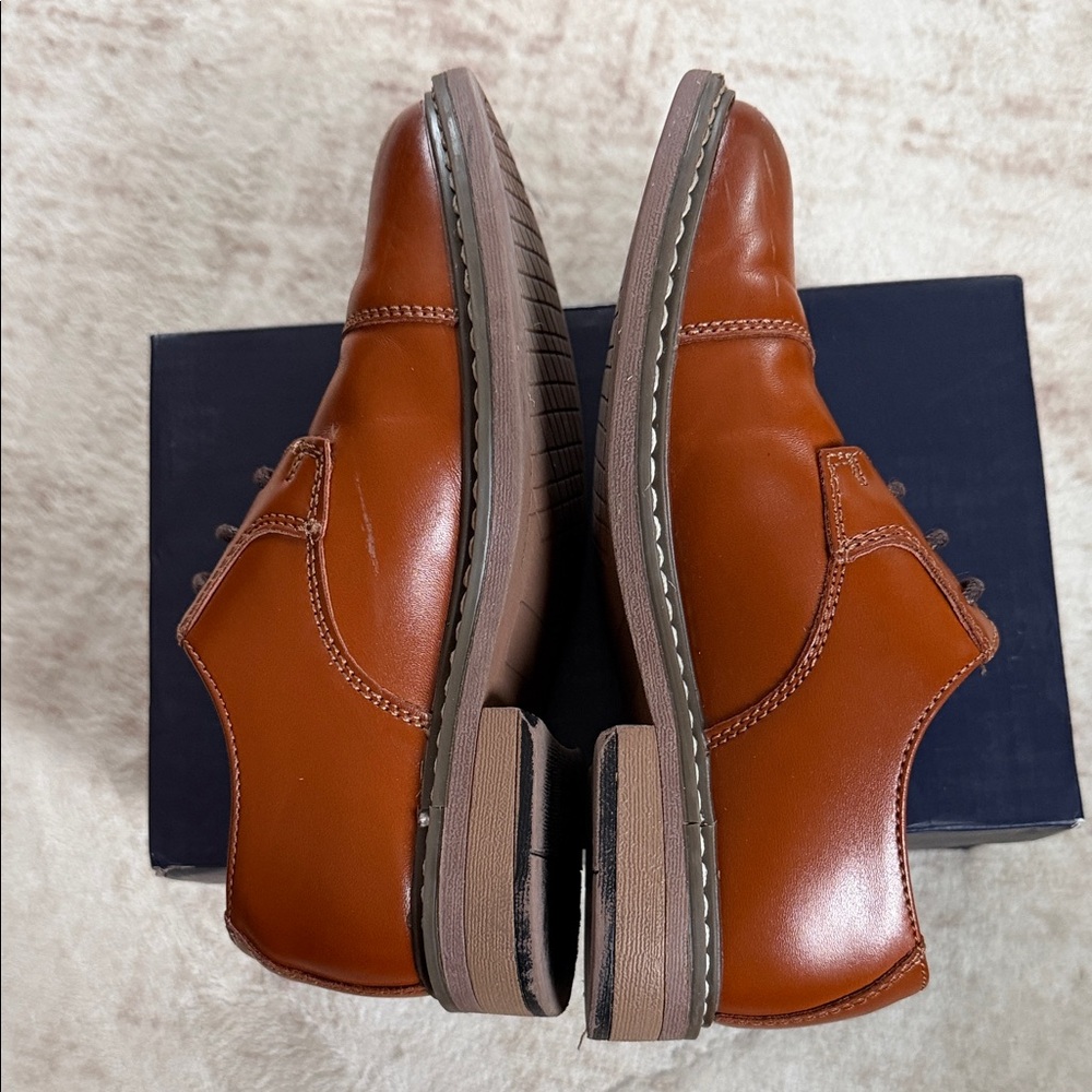 Bruno Marc Kids' Brown Dress Shoes - Picture 9 of 10